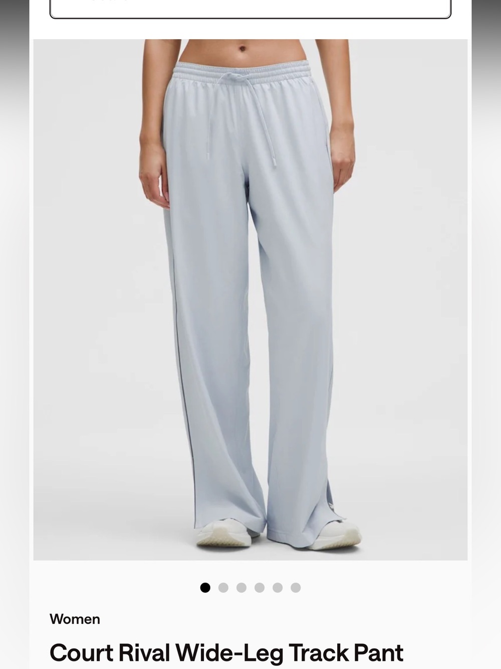 lululemon athletica light blue Women's Track Pant